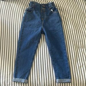 Girls paper bag jeans